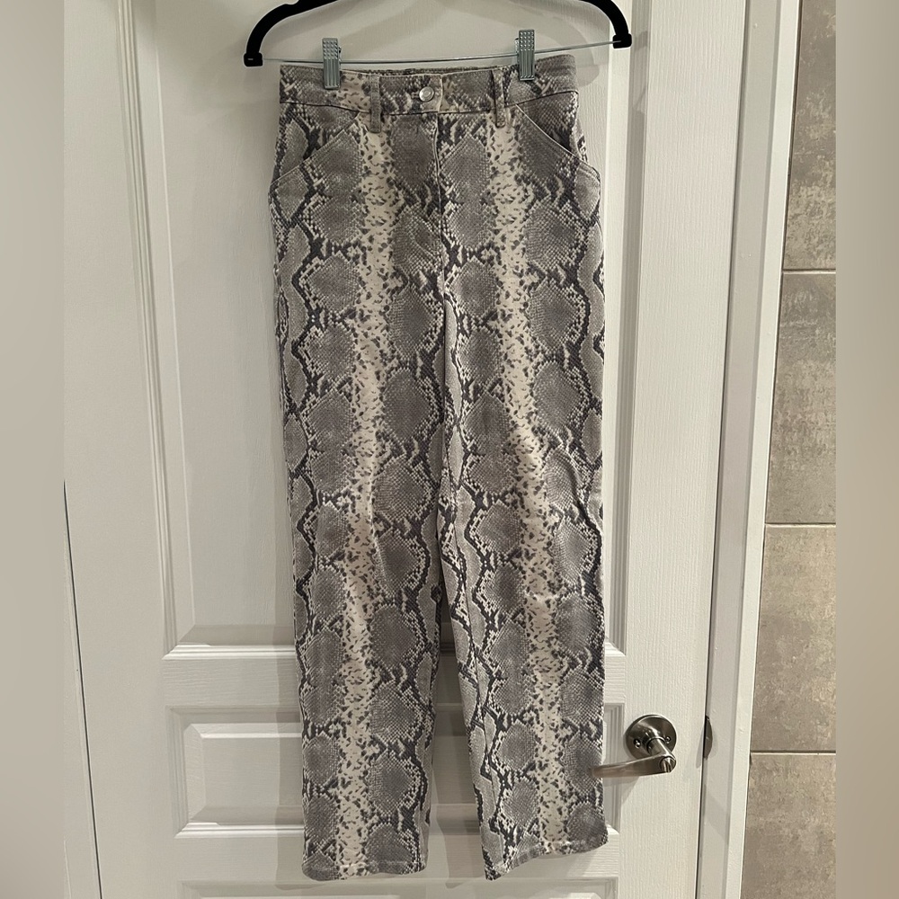 Wilfred Snakeskin Pants
